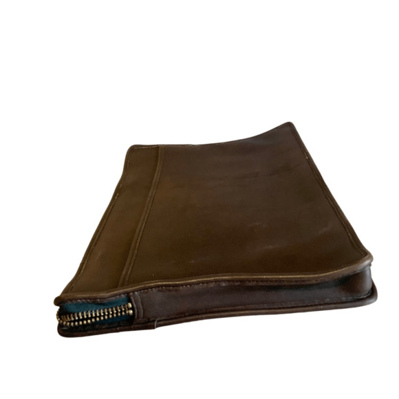 Vintage Coach Zip Portfolio Document  Laptop Case 5225 - Picture 9 of 11